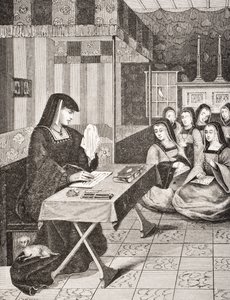 Cour des Dames de la Reine Anne de Bretagne (1477-1514), d